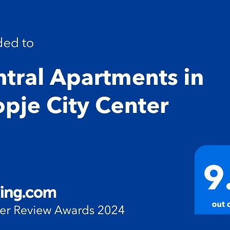 Central Apartments In Skopje City Center Dış mekan fotoğraf
